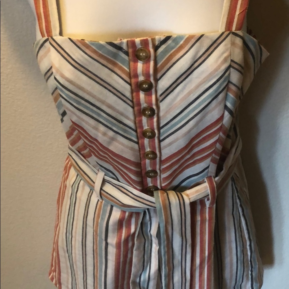 Sky and Sparrow adorable striped jumper/romper ๐ - Picture 2 of 7